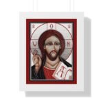 Avant Garde Pantocrator Framed Icon 