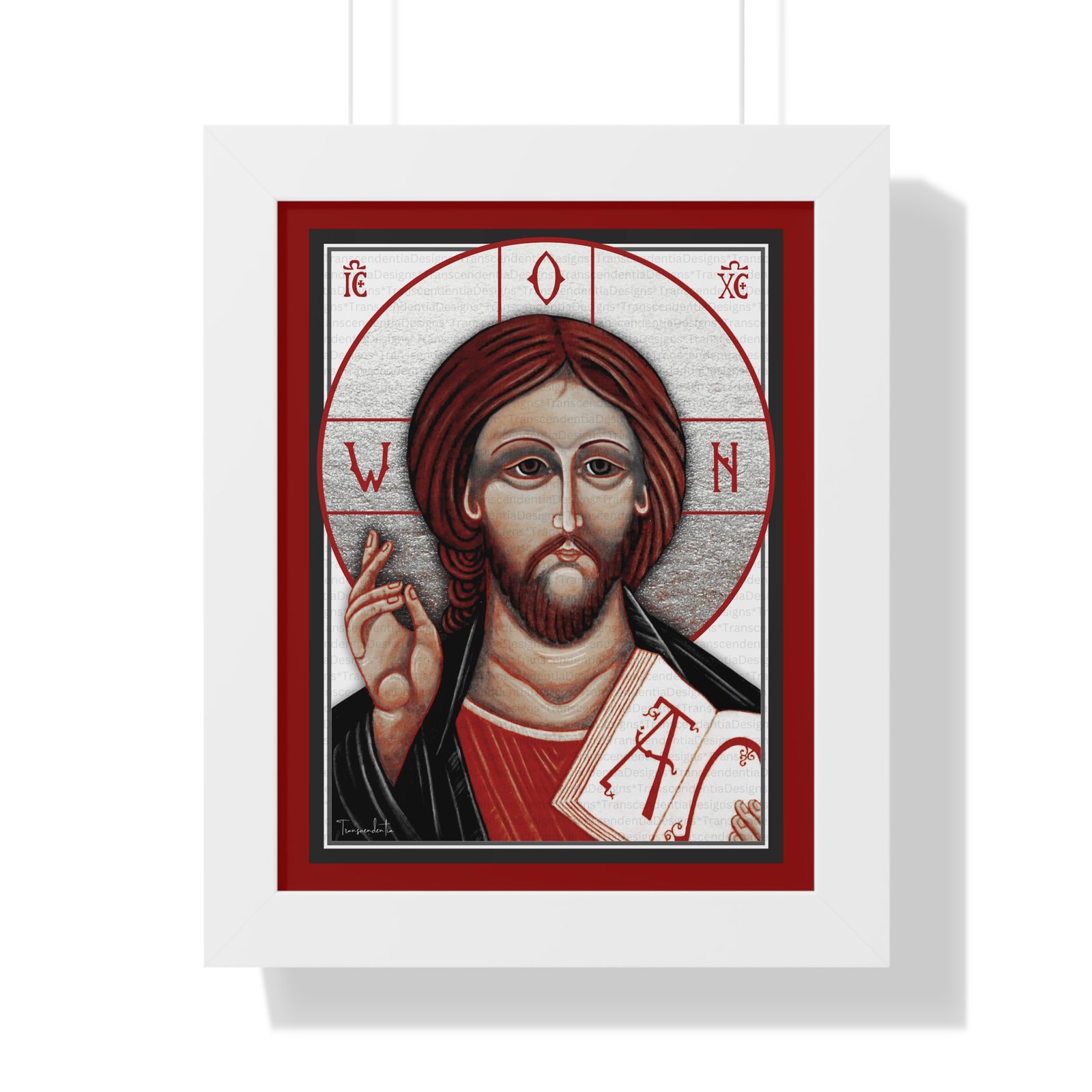 Avant Garde Pantocrator Framed Catholic Icon