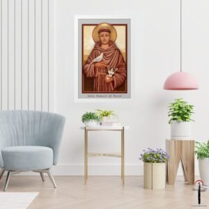 St. Francis of Assisi Framed Religious Icon