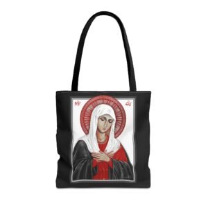 Black Avant-Garde Mary Ponders Tenderly Tote Bag